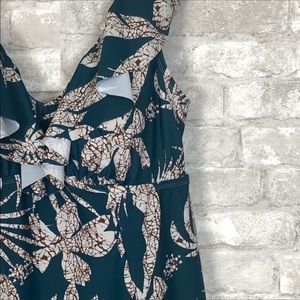 NWT Swimsuits for All Ruffle Neck Swimdress